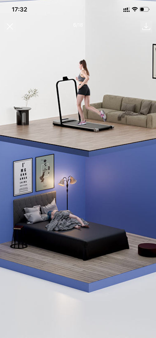 Fitness Walking Machine Silent Home Use Under Desk Treadmill Electromechanical for Walkers