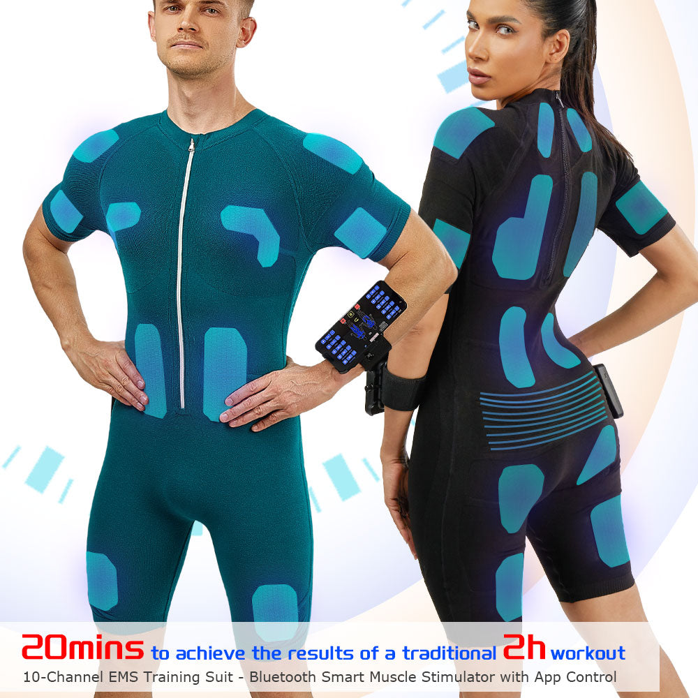 Wireless EMS Training Suit - Full Body Muscle Stimulation